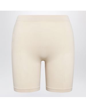 Skims Seamless Sculpt Mid-Thigh Shaping Shorts - Natural