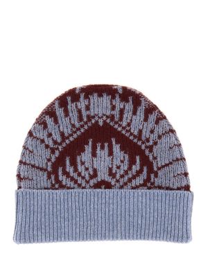 Etro Chic Logo Beanie Hat - Purple