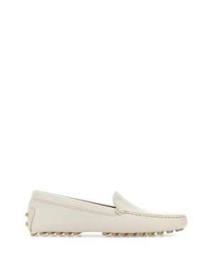 Tod's 100% Leather Loafers - White