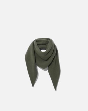 Rier Wool Fleece Half Zip Sweatshirt - Green
