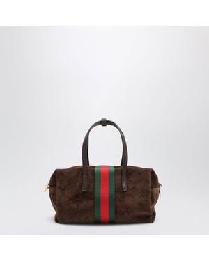 Gucci Mini Boston Bag - Brown