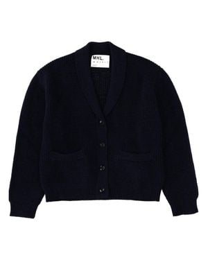 Margaret Howell Cardigan "Mhl" - Blue