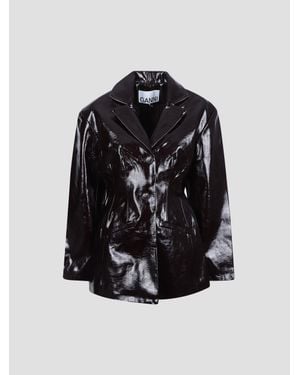 Ganni Deep Shine Future Jacket - Black