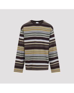 Dries Van Noten Burgundy Hember T-Shirt - Black