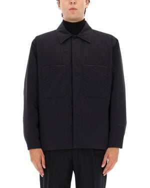 Laminar Padded Shirt Jacket - Blue