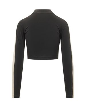 Palm Angels Logo Training Jacket - Black