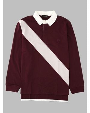 Wales Bonner 100% Cotton Polo Shirt - Red