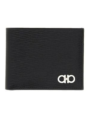 Ferragamo Gancini Wallet - Black