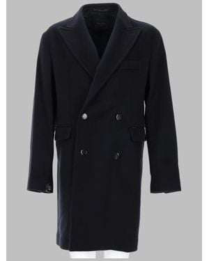 Paltò Oversized Trench Coat For - Blue