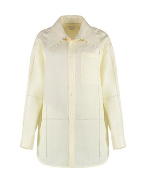 Bottega Veneta Linen Shirt - White