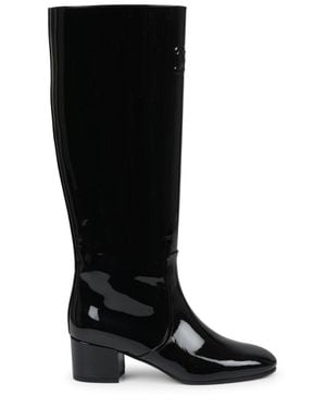 Celine Triumph High Boot 50 - Black