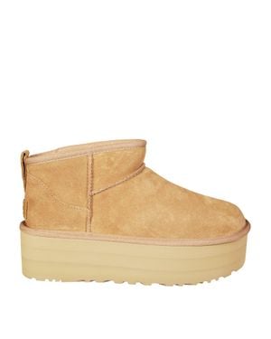 UGG Classic Ultra Mini Platform Boots - Natural
