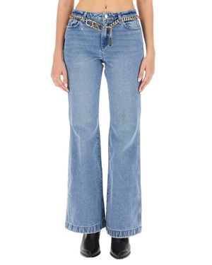 MICHAEL Michael Kors Flare Fit Jeans - Blue