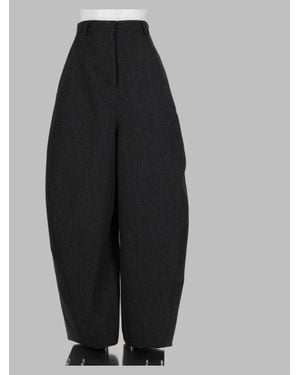 Balenciaga Wool Tailored Pants Made - Black