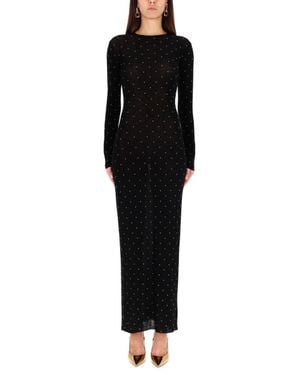Rabanne Second-Skin Effect Long Dress - Black