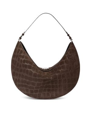 Jacquemus Ovalo Oval Shoulder Bag - Brown