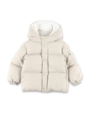 Moncler Baby Jareth Quilted Down Jacket For Mini Boys - Natural
