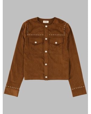 Zadig & Voltaire Kids Ceremonial Jacket - Brown