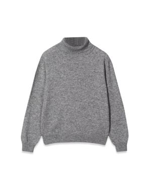 Fay Crew Neck Sweater - Gray