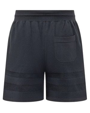 Givenchy Tailored Mini Shorts With Adjustable Waist - Blue