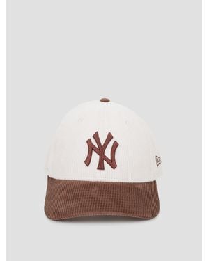 KTZ Lightweight Corduroy 9Forty Baseball Cap - Pink