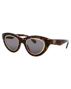 Loewe Cat-Eye Acetate Sunglasses - Black