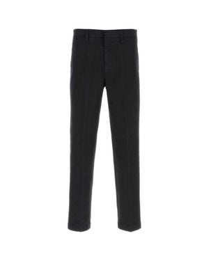 Prada Midnight Cotton Pants For - Black