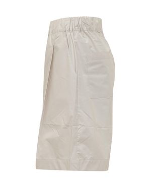 A PAPER KID Mini Bermuda Shorts - White