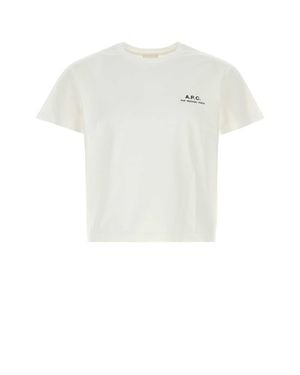 A.P.C. T-Shirt Aurore - White