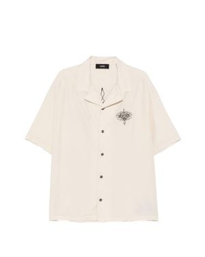 Amiri Lasso Camp Shirt - White