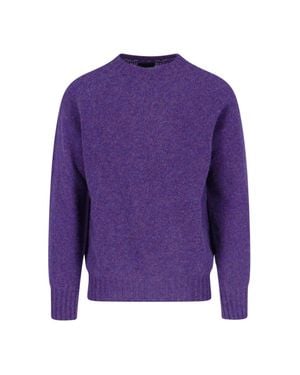Howlin' 100% Wool Crewneck Sweater For - Purple