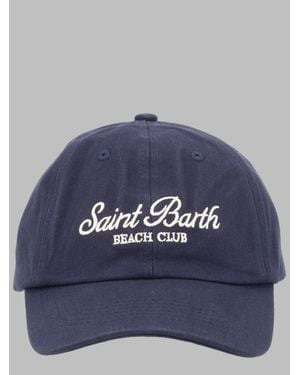 MC2 Saint Barth Cappello Da Baseball Con Logo - Blue