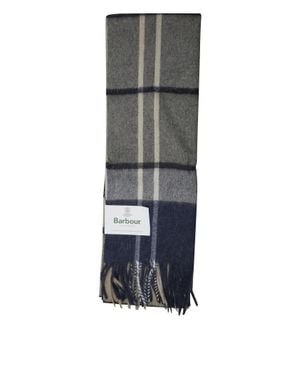 Barbour Carrbridge Tartan Scarf - Gray