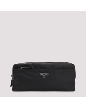 Prada Re-Nylon Pouch - Black