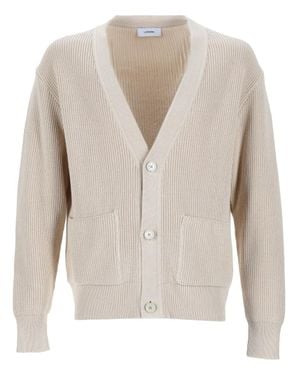 Lardini Knitted Cardigan - White