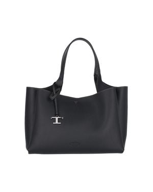 Tod's Sleek Calf Leather Mini Bag For - Black