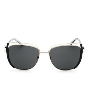 Bebe Oversized Fashion Sunglasses - Gray