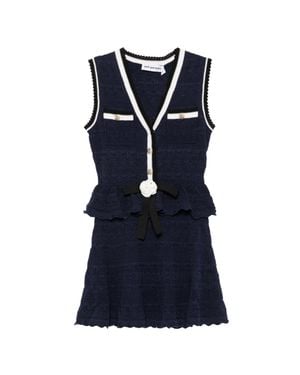 Self-Portrait Dresses - Blue