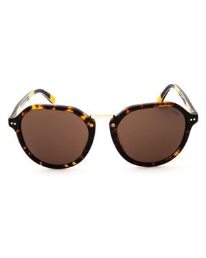 Polo Ralph Lauren Round Acetate Sunglasses - Brown