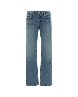 Agolde Low Rise Slim - Blue