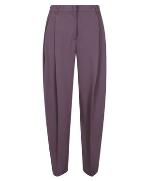 ANDAMANE Low-Rise Maxi Pants - Purple