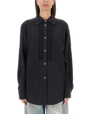 Our Legacy Relaxed Textured Shirt - Black