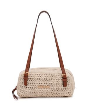 Versace Mini Bowling Bag - Natural