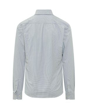 BOSS Classic Button-Up Shirt For The Modern Closet - Gray
