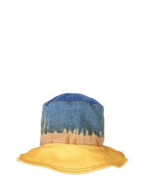 Alberta Ferretti Tie-Dye Bucket Hat - Blue