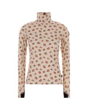 Moncler Printed Stretch Polyester T-Shirt - Multicolor