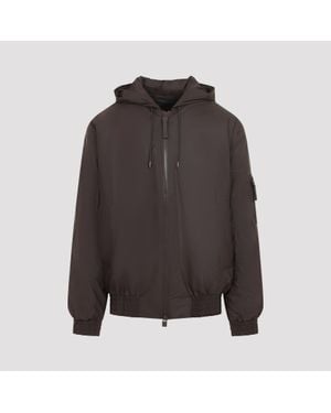 Rains Insulated Bomber Jacket With Polyester Shell - Gray