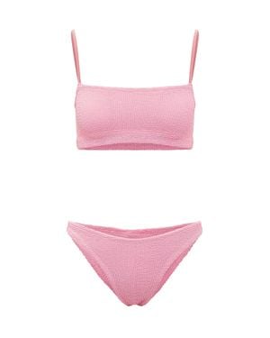 Hunza G Chic Mini Bikini With Slip - Pink