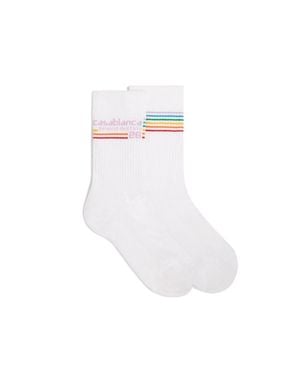 CASABLANCA Socks - White