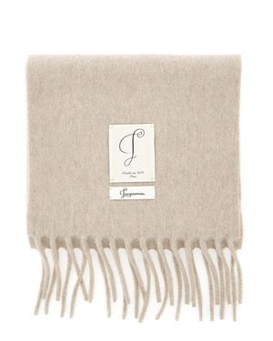 Jacquemus Horsebit Mini Scarf - Natural